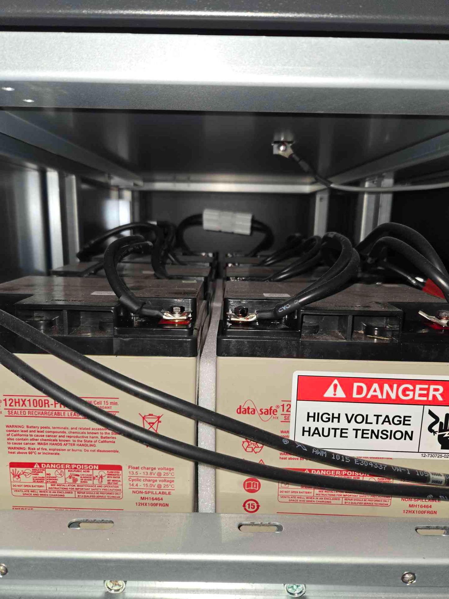 10KVa Liebert eXM 47SA010AOCFOL17 UPS 208/120V '16 w/24 Batteries