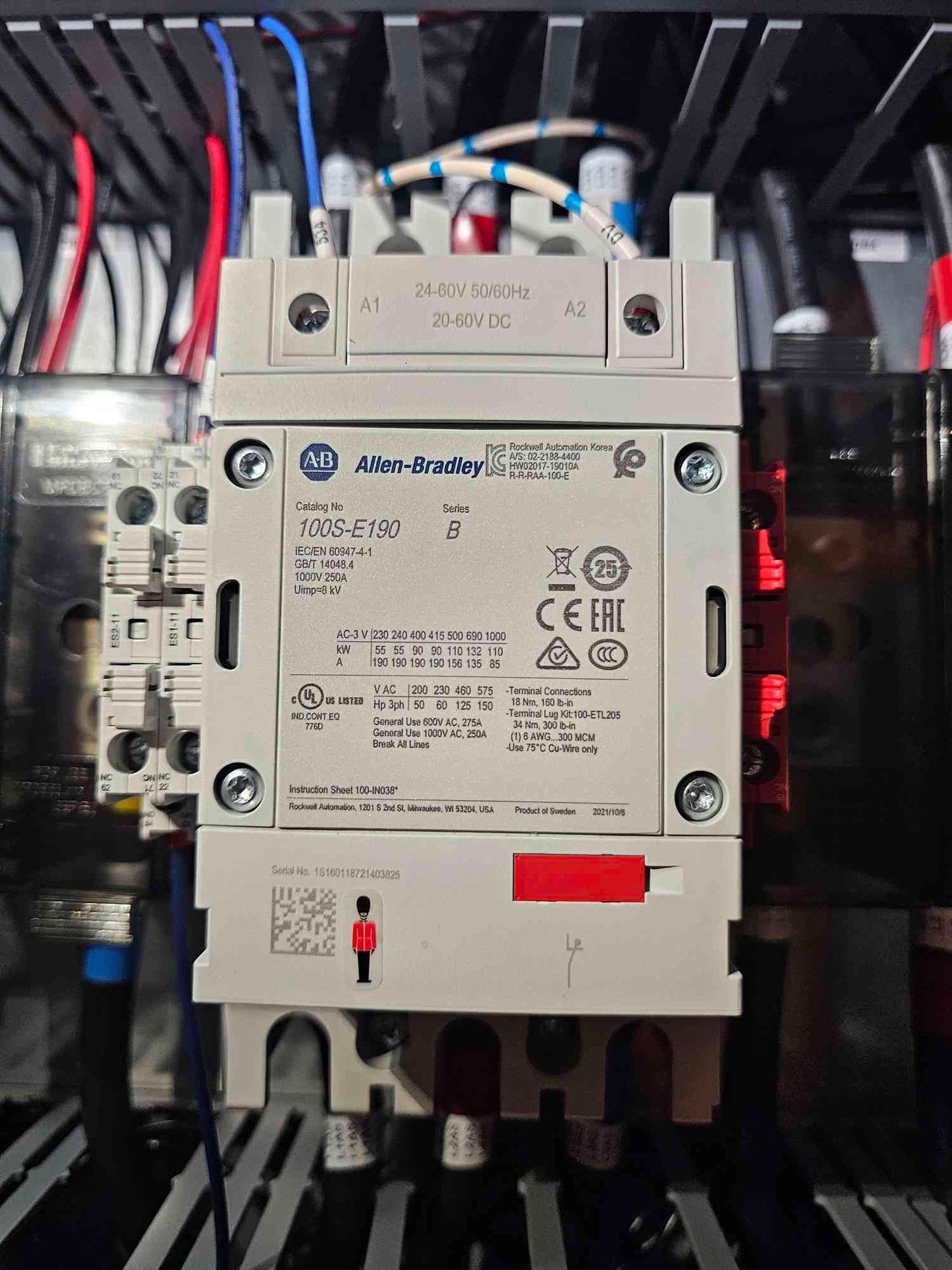 Industrial Electrical Enclosure with Double Doors w/ 2 rotary switches(SKU: 112013)