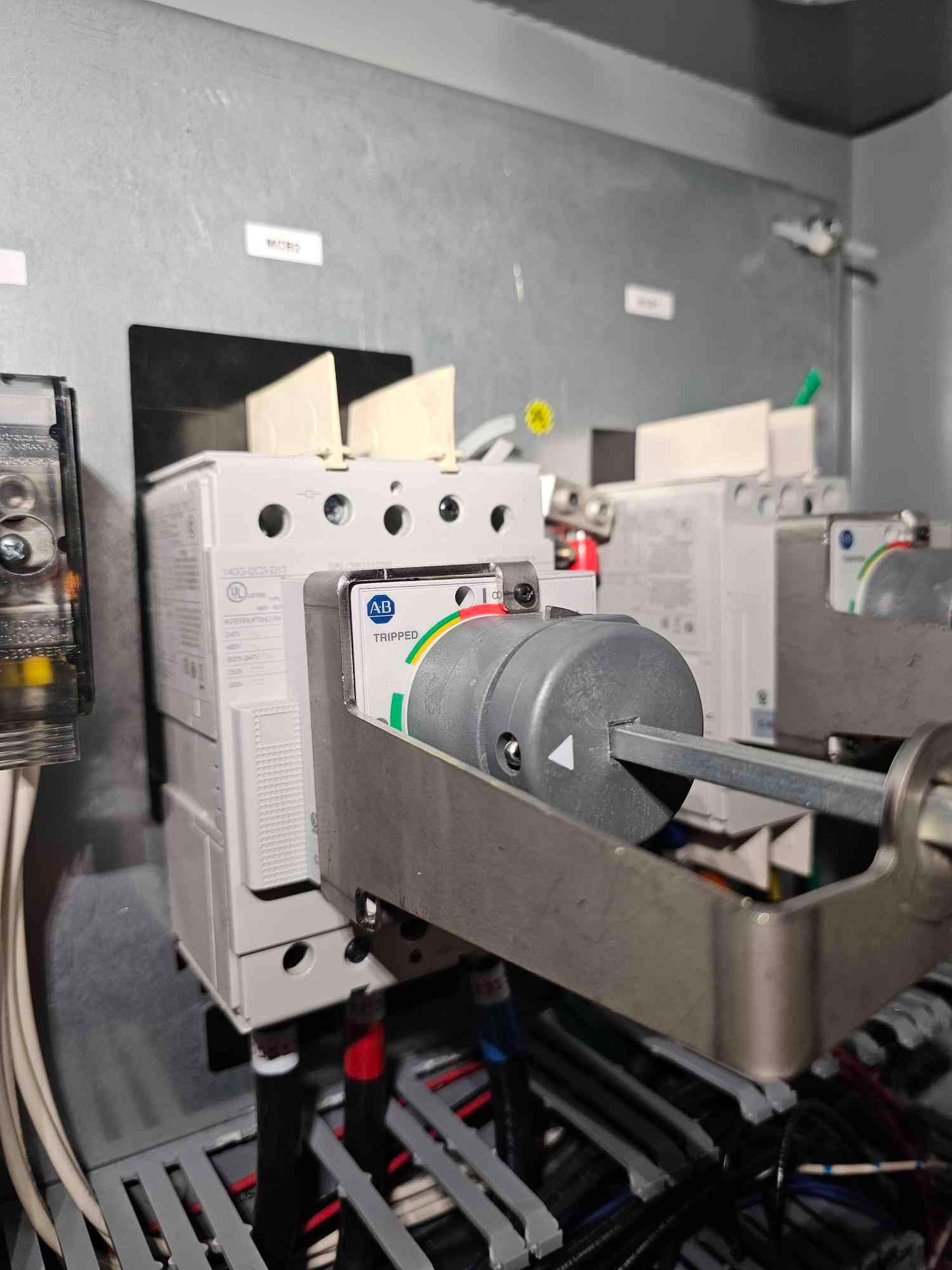 Industrial Electrical Enclosure with Double Doors w/ 2 rotary switches(SKU: 112013)