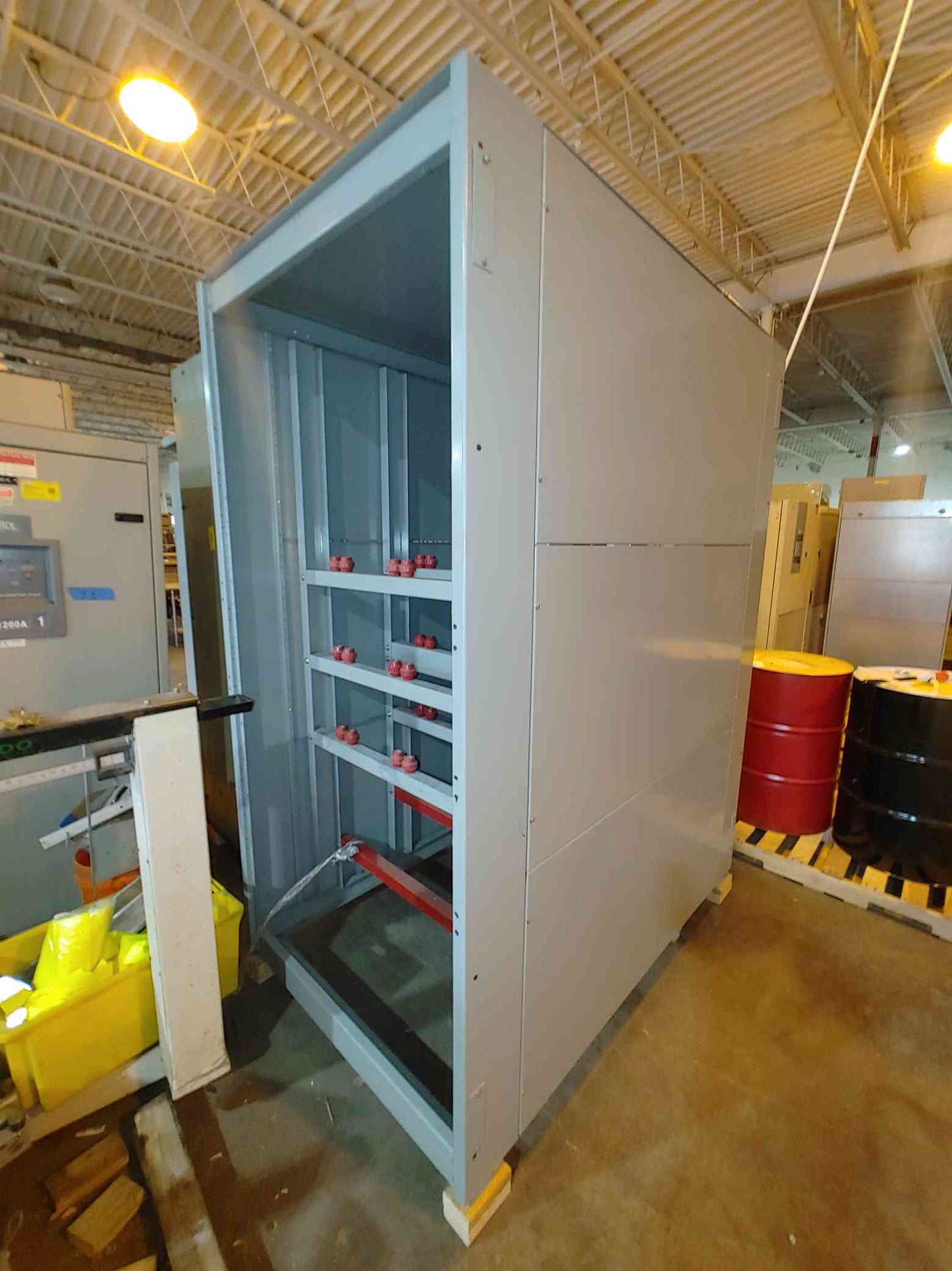 ASCO 7000 Series 4000A Enclosure Section - Includes Control Group & Logic As-Is Parts Only (SKU: 112587)