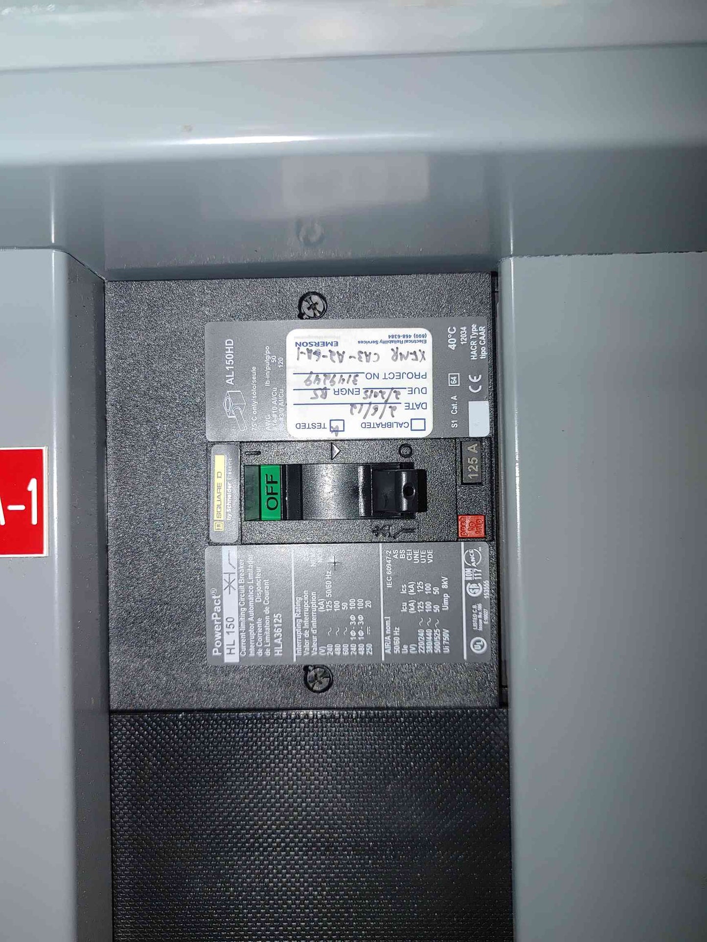 Square D I-Line HCM Panelboard 800A 480Y/277V 3Ph 4W w/ Meter Section (SKU: 113136)