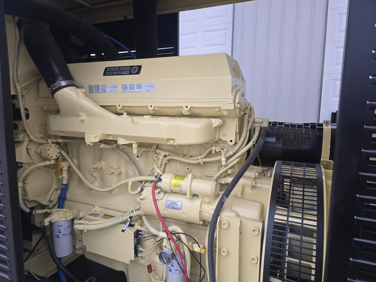 250KW 265KW Kohler 350REOZD Detroit Diesel Series 60 Generator 277/480 375 hours TESTED