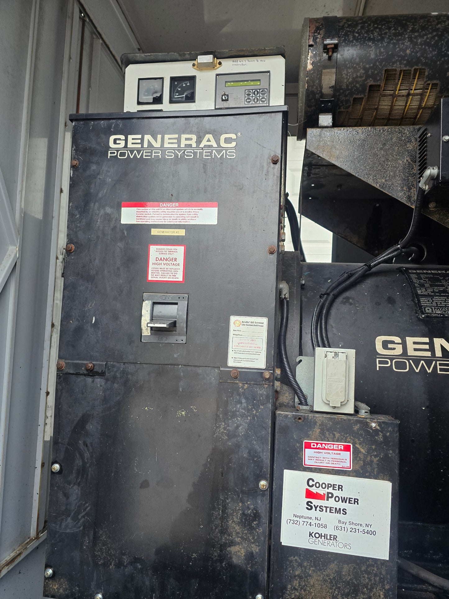 500KW Generac 22L V12 Daewoo Diesel Generator Enclosed w/ Tank '00 152hrs 1&3PH TESTED