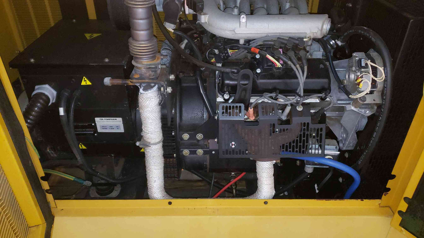 40KW Cat Olympian Ford Nat Gas LP G40F3 418 Hrs. TESTED (SKU: 107725)