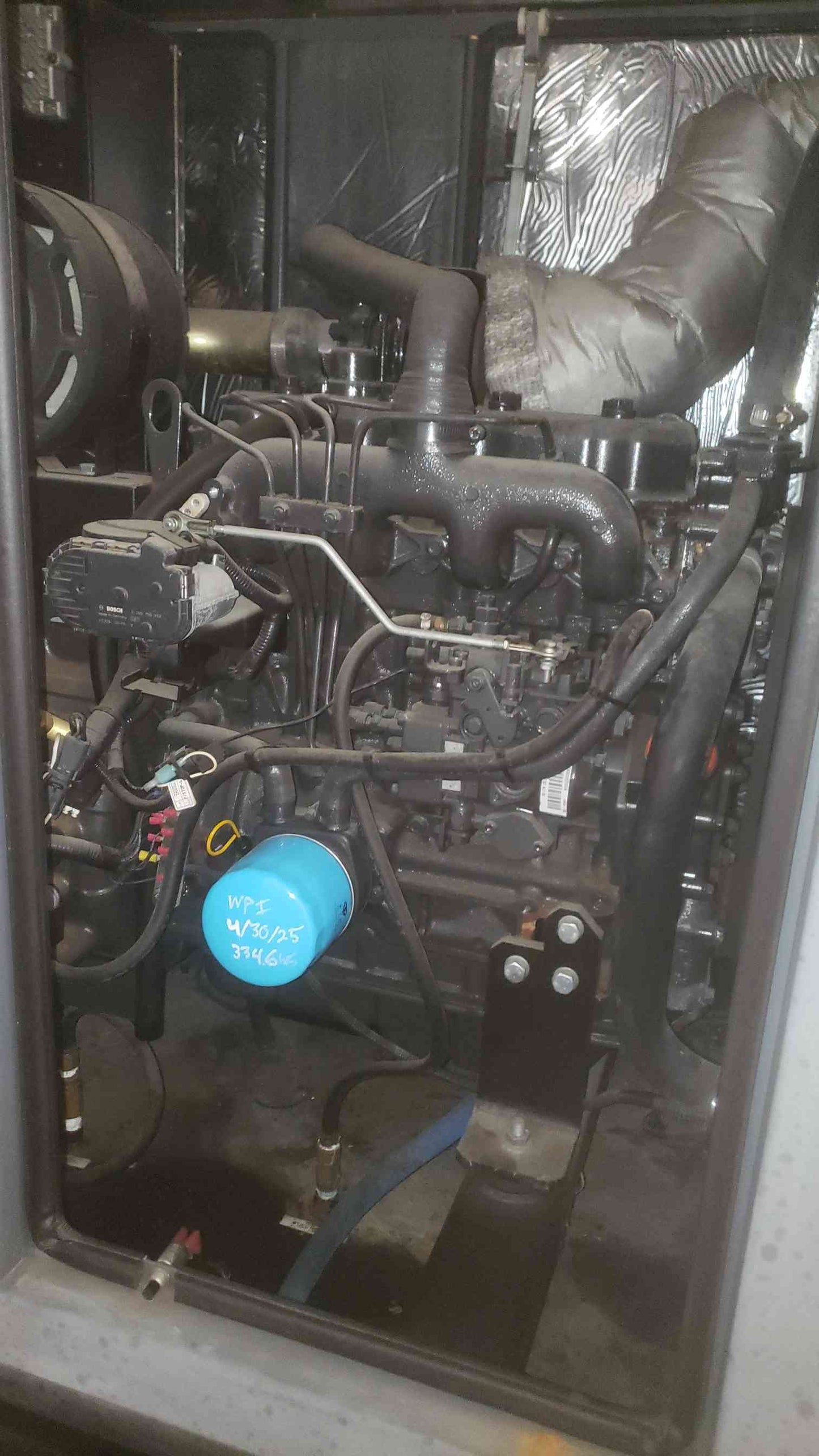 15KW GENERAC SD15 1PH 120/240 62A Diesel 340.2 HRS. (SKU: 109690)