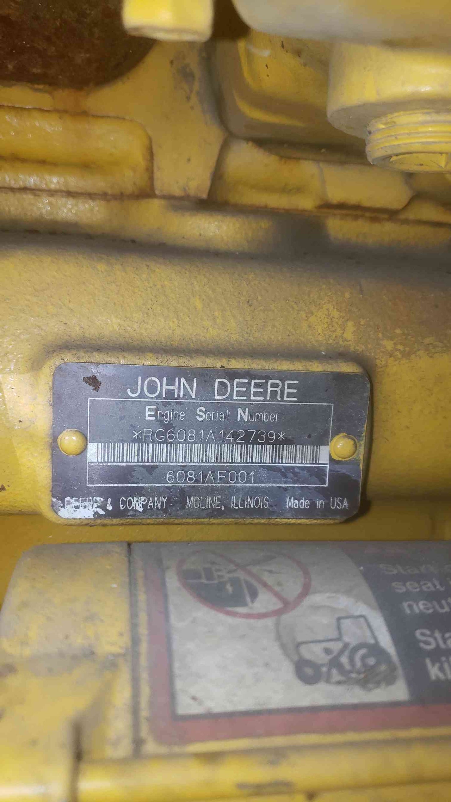175KW Coleman SuperQuiet Diesel Towable Generator 2643 Hrs Trailer John Deere 6081 Multi Voltage Selector TESTED