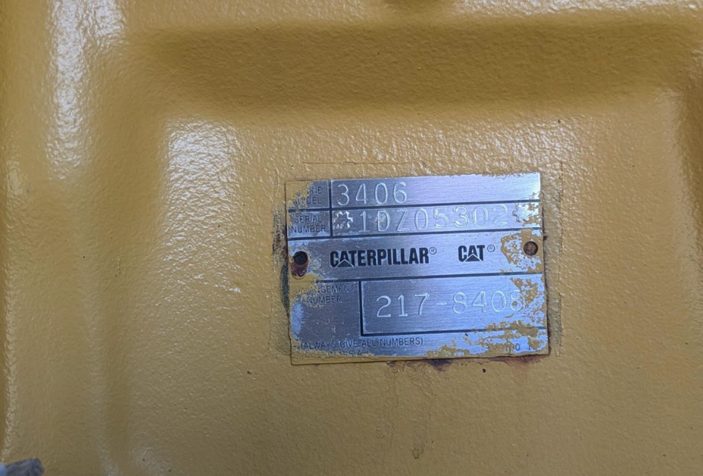 300kW CAT 3406 Diesel Generator 277/480 3ph '03 5477hrs TESTED
