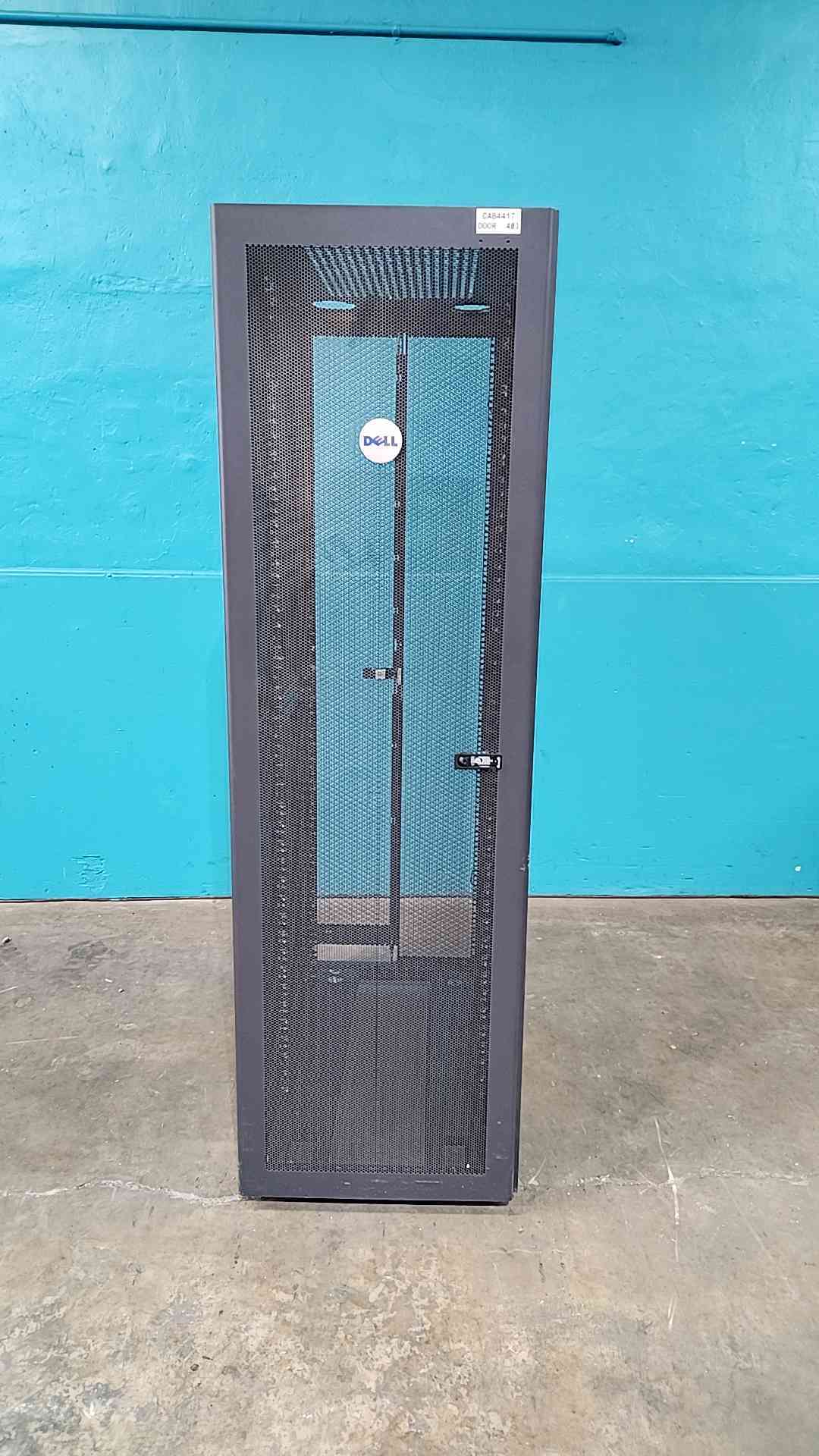 Dell PowerEdge 4210 42U Server Rack Enclosure Cabinet PS38S 0GJ575 Doors Sides