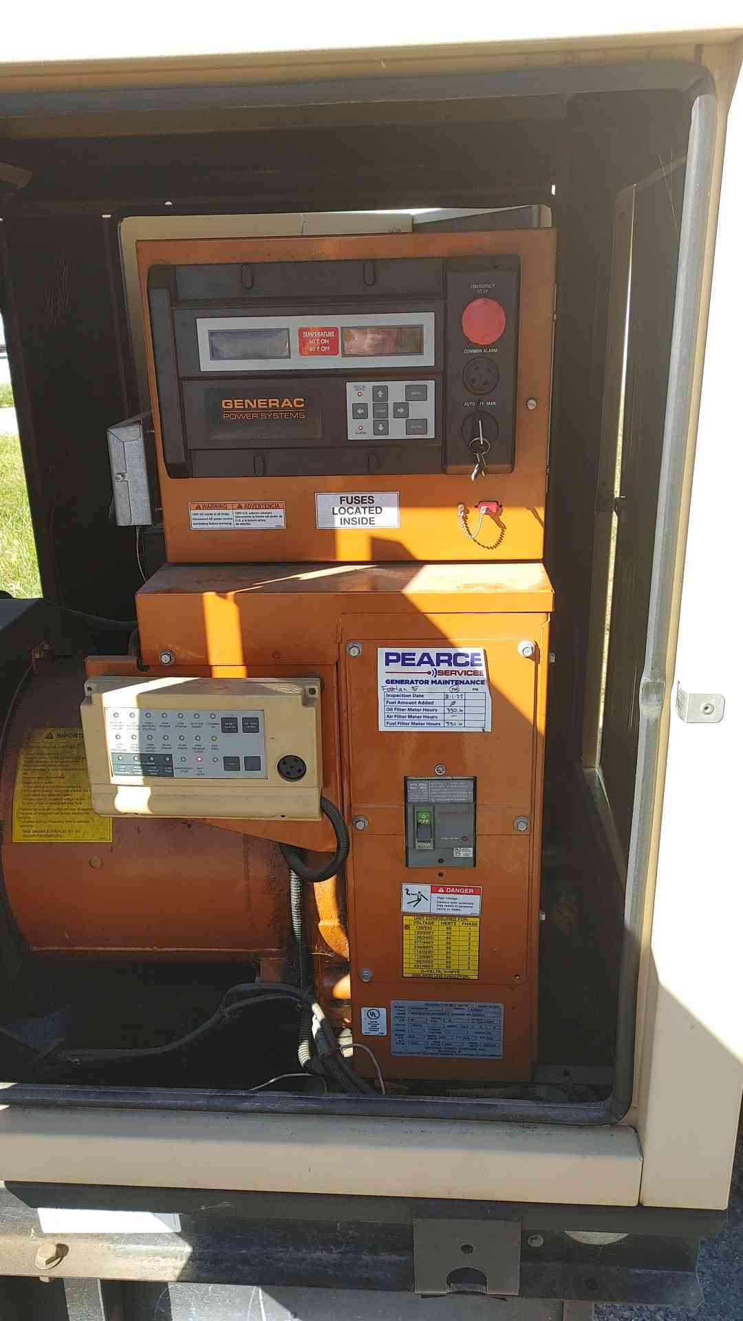 Generac SD0030 30kW Diesel Generator John Deere 2.4L 120/240V 1-Phase Enclosed