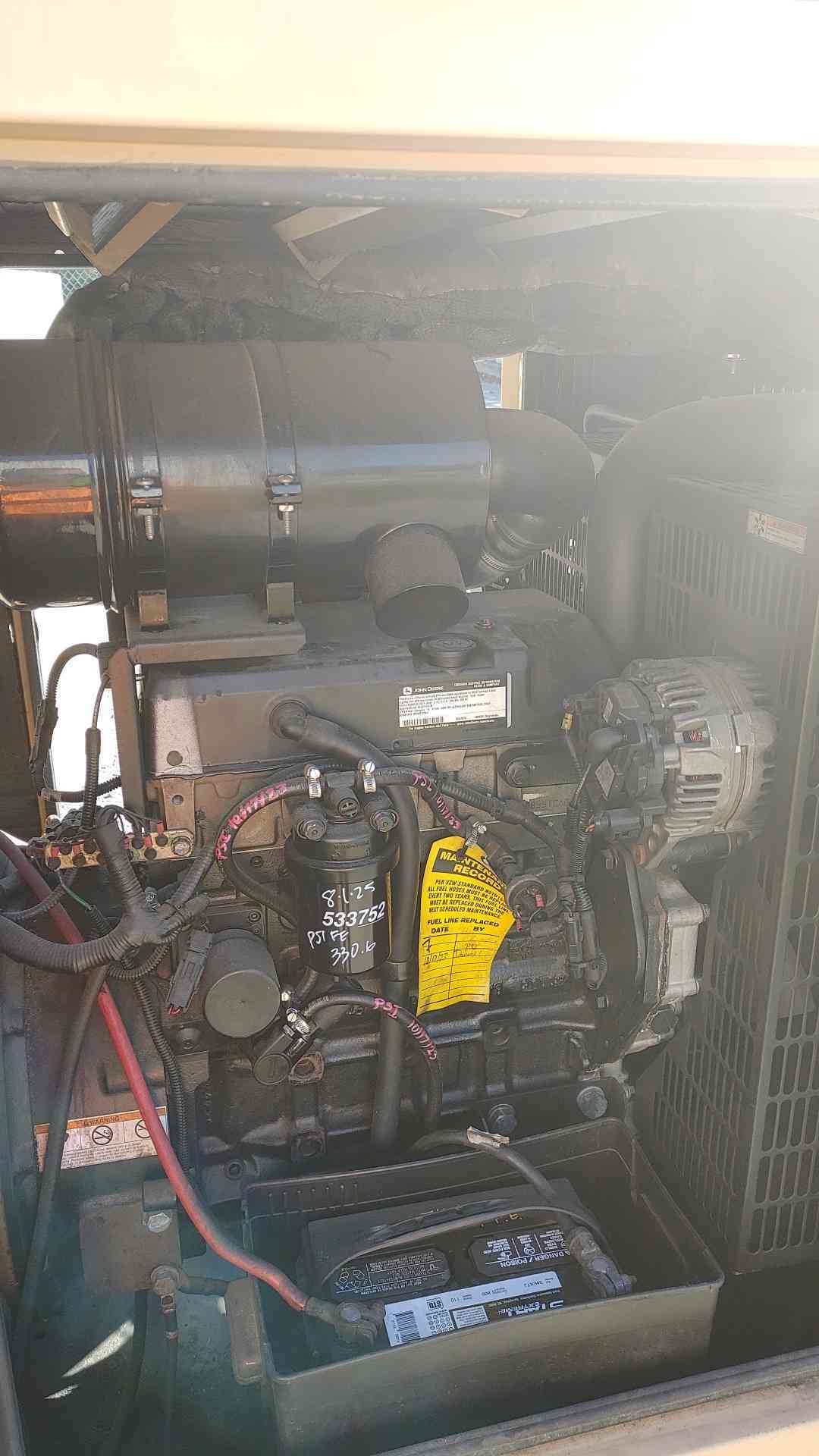 Generac SD0030 30kW Diesel Generator John Deere 2.4L 120/240V 1-Phase Enclosed