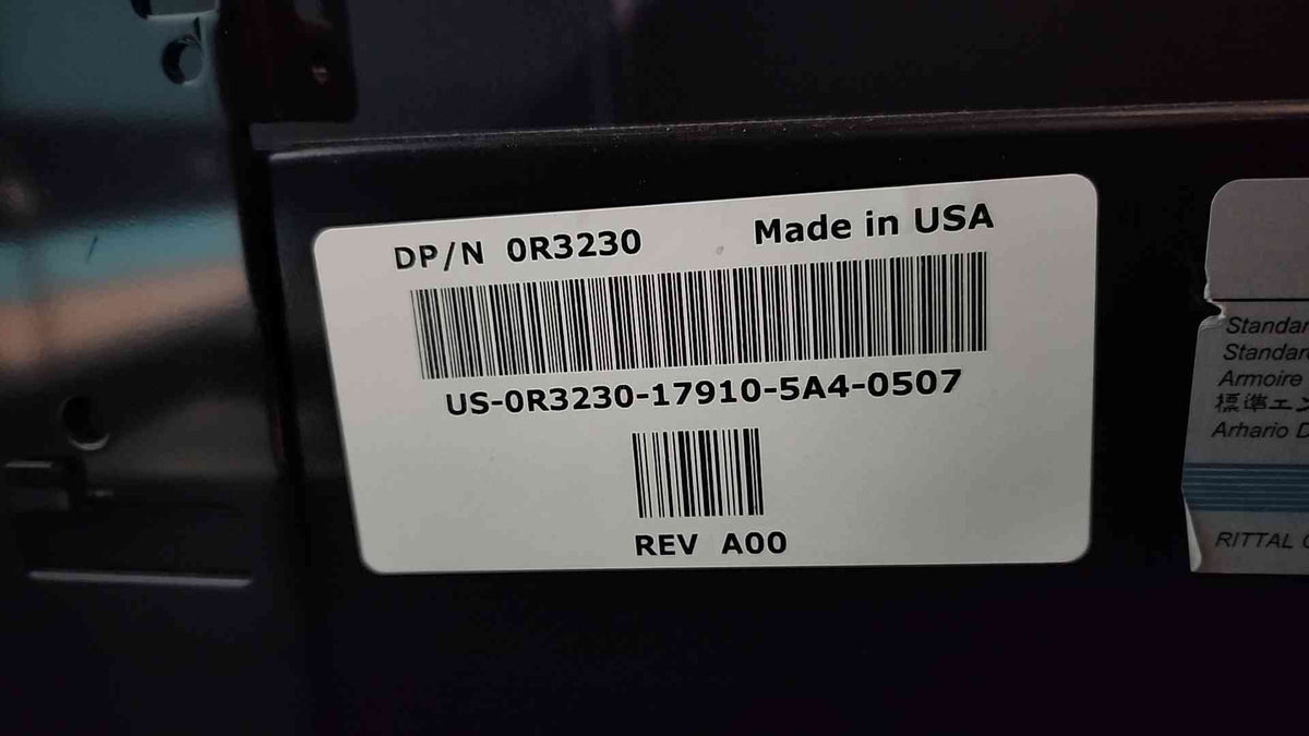 Dell PowerEdge 4210 42U Server Rack Cabinet Enclosure 0R3230 Rittal 19in Wheels