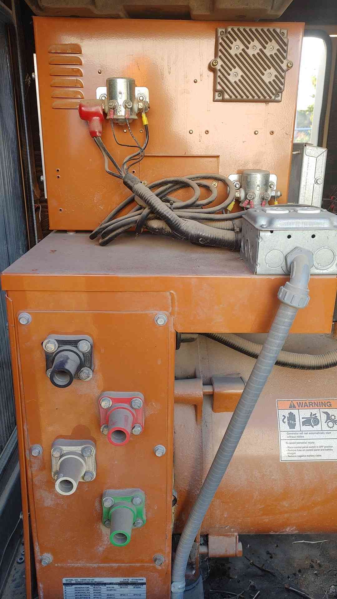 Generac SD030 30kW Diesel Generator John Deere 120/240V 1PH Sub-Base Tank Tested