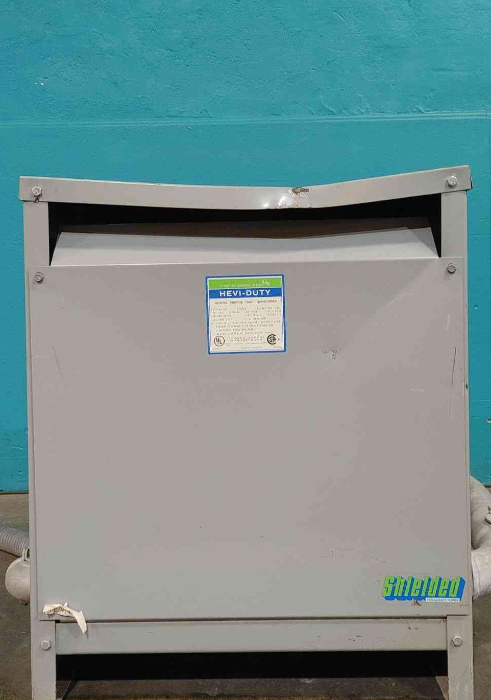 Hevi-Duty T2H75S 75 kVA 3-Phase Shielded Dry Transformer 480V Delta 208Y/120V