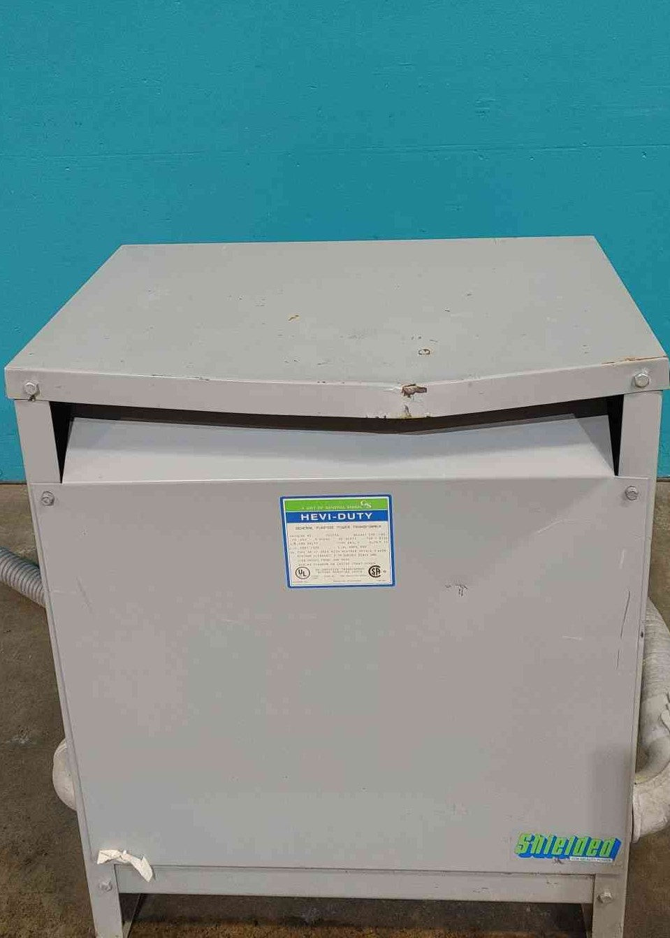 Hevi-Duty T2H75S 75 kVA 3-Phase Shielded Dry Transformer 480V Delta 208Y/120V