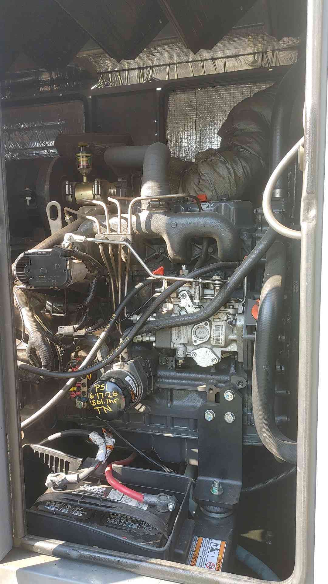 Generac 30kW Diesel Generator SD0030 120/240V 1PH 40kW Alt Enclosed 210Gal Tank