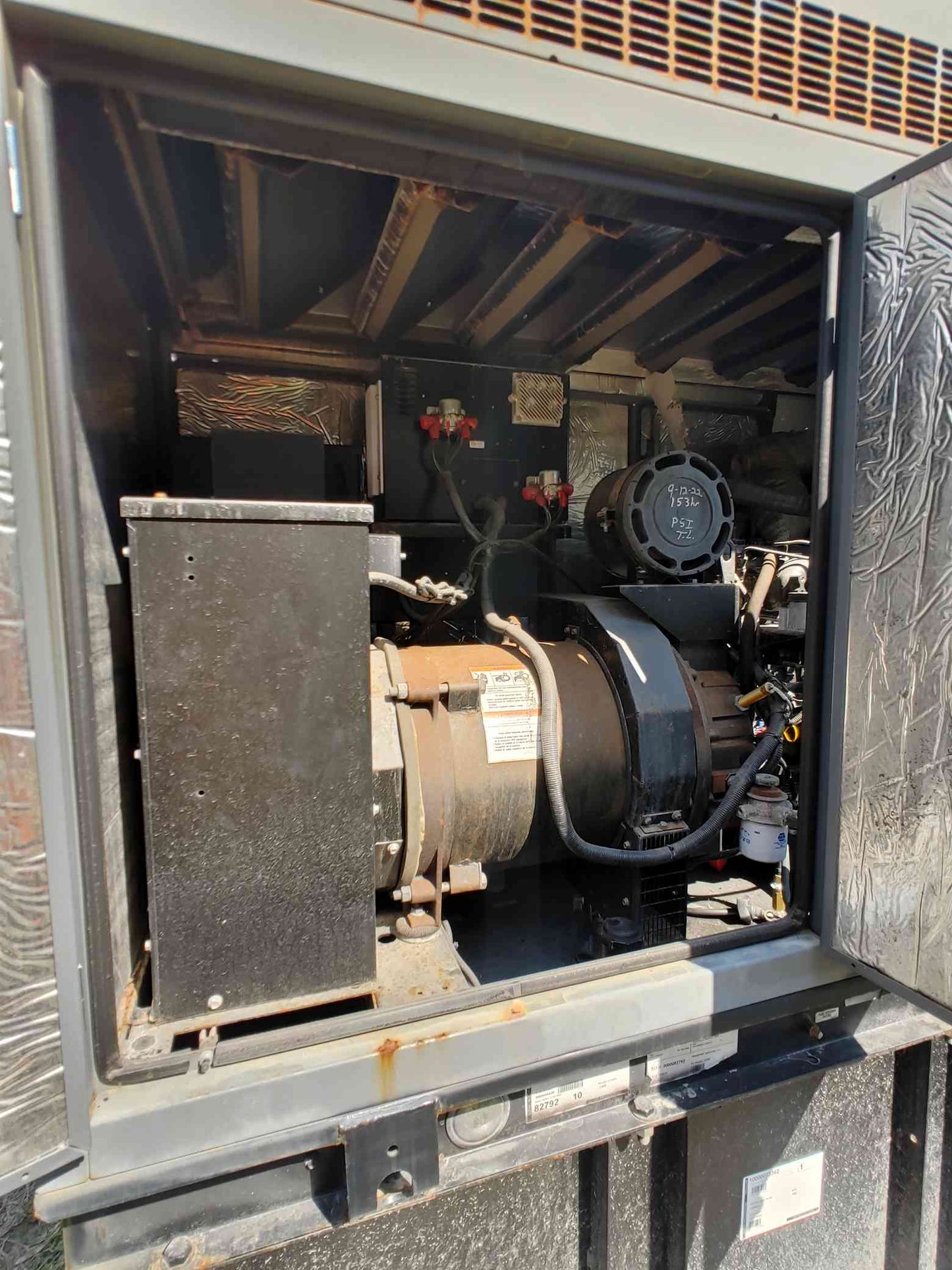 15KW Generac SD15 Diesel Generator 1PH 254Hrs A2400T Engine '16 TESTED (SKU: 112712)