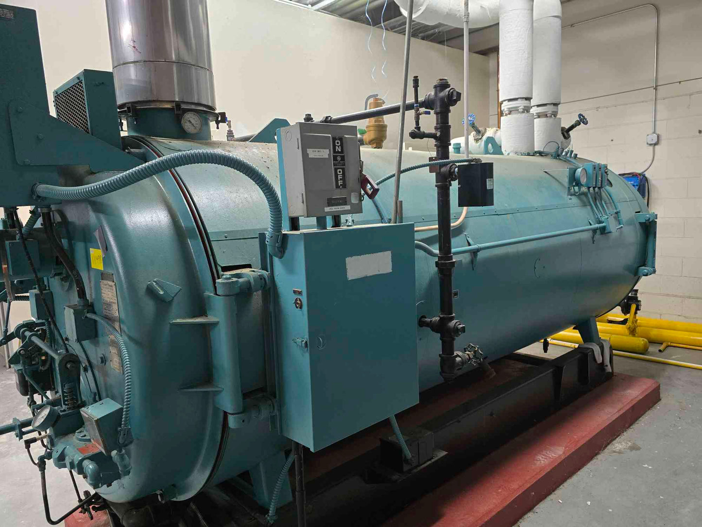 80HP Cleaver Brooks Packaged Boiler C8200-80 480V 3PH (SKU: 111498)