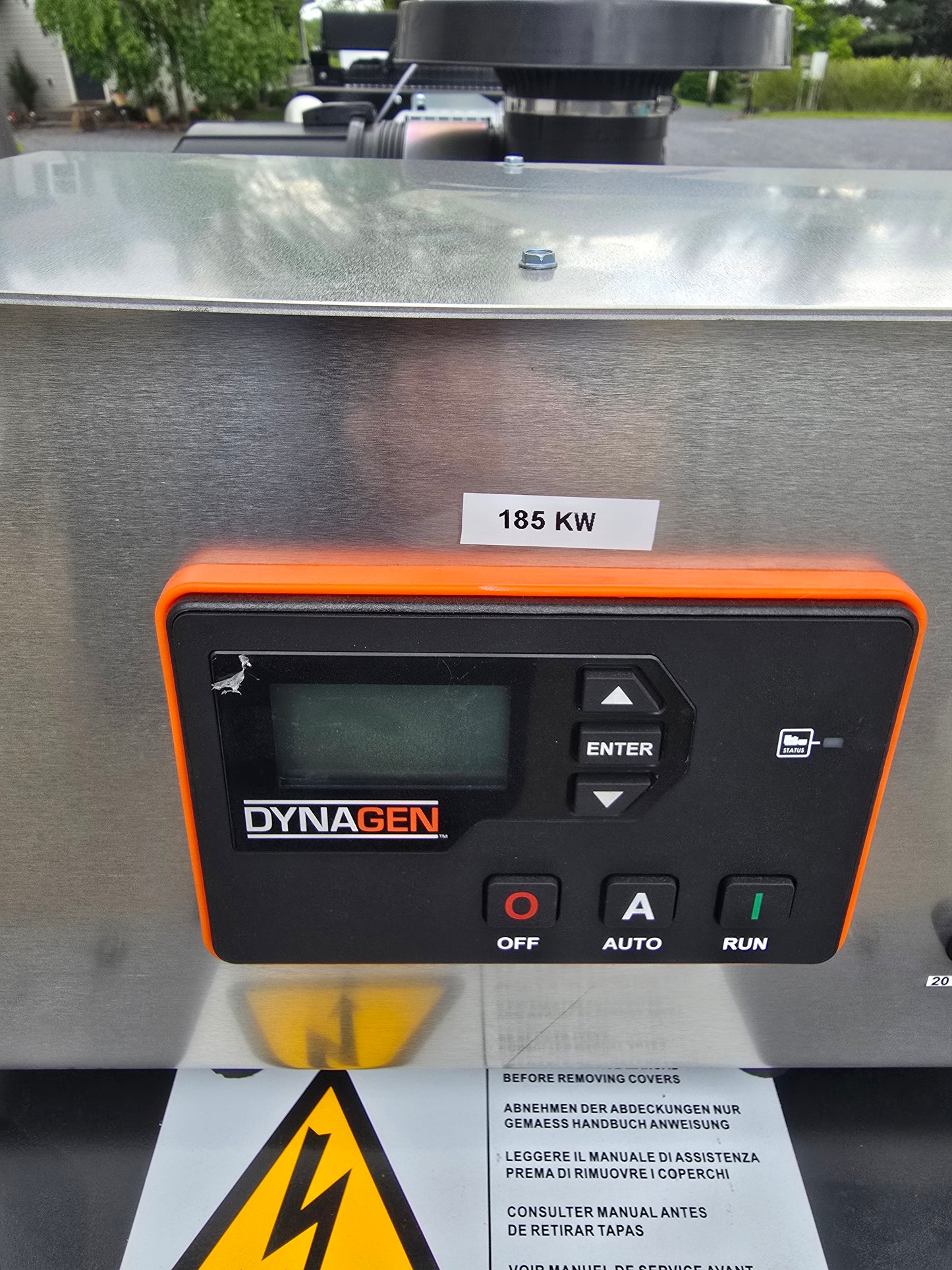 185KW NEW FPT Powered Open Skid Diesel Generator Tier 3