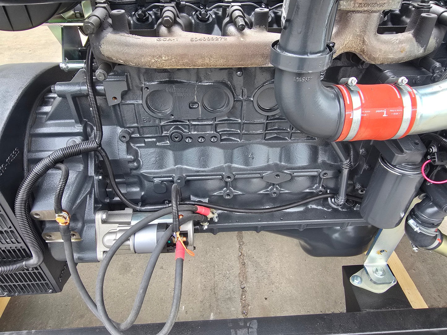 135KW NEW FPT Powered Open Skid Diesel Generator TIER 43