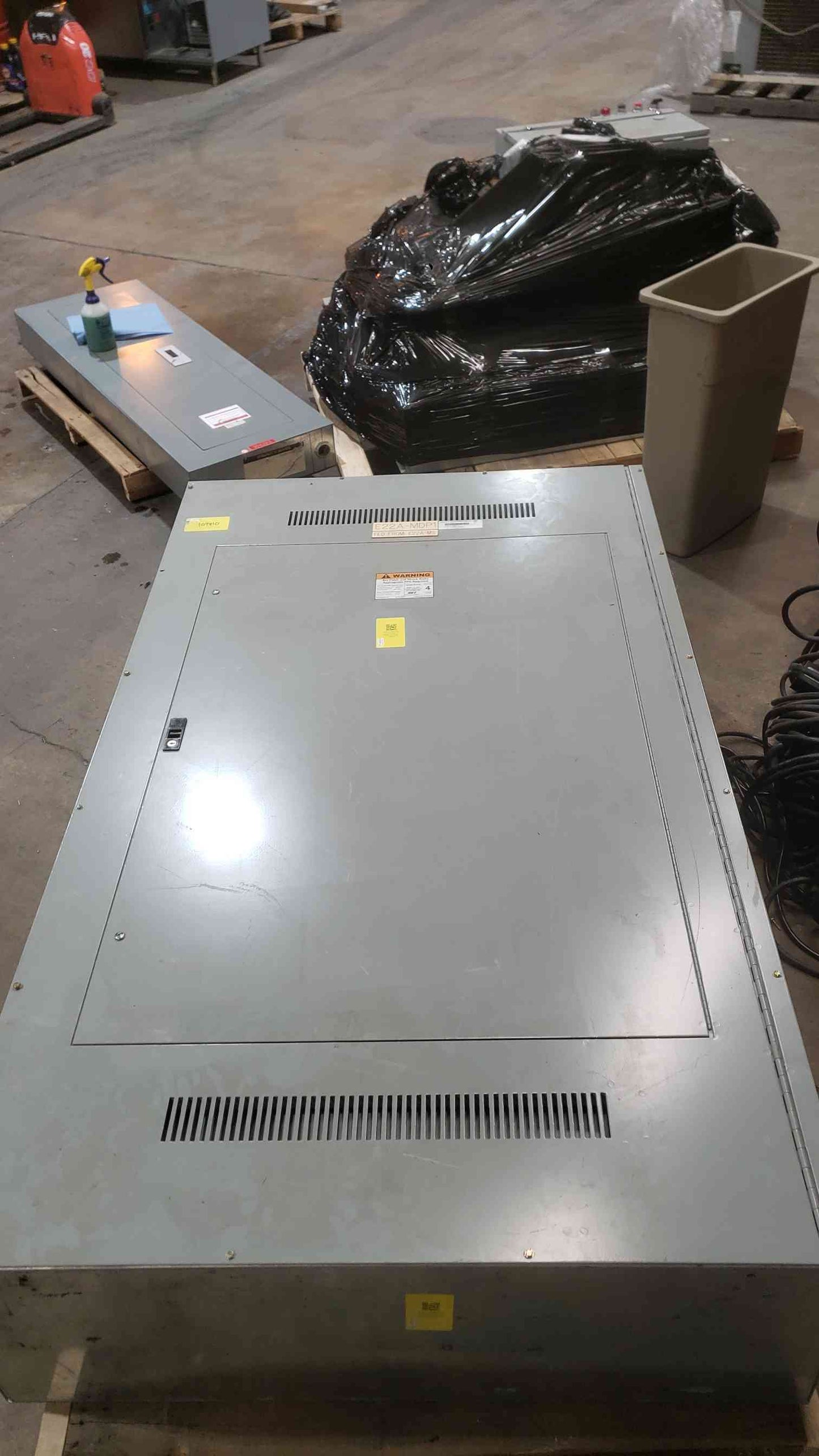 800A GE Spectra Panelboard w/ Main, Meter, 3 Breaker Distribution SFPA36AT0250 (107810)