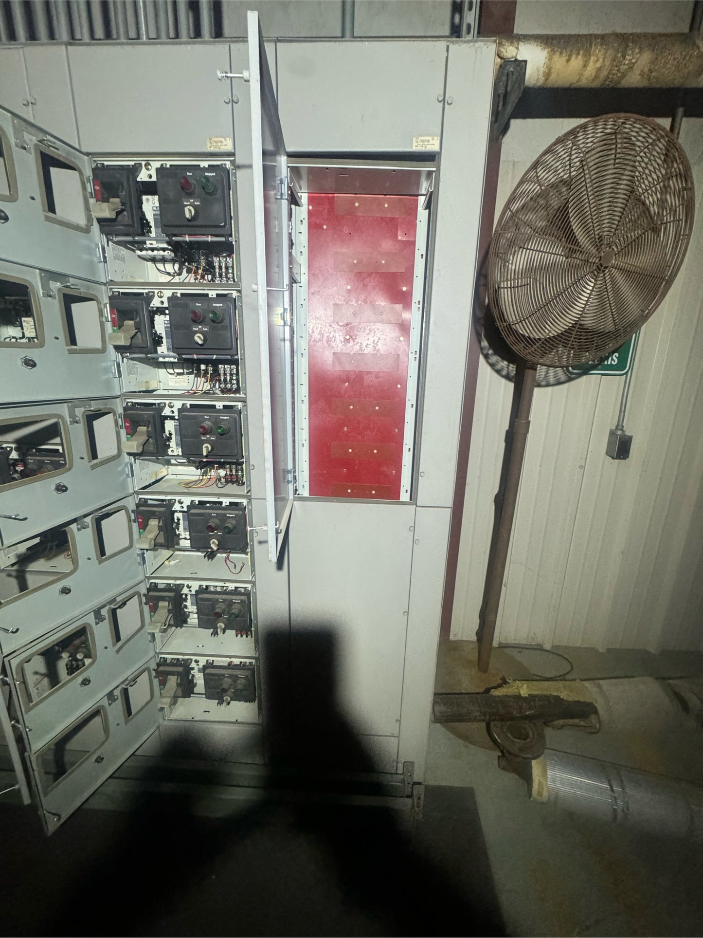 Westinghouse 6 Section MCC Series 2100 600/300a Lineup