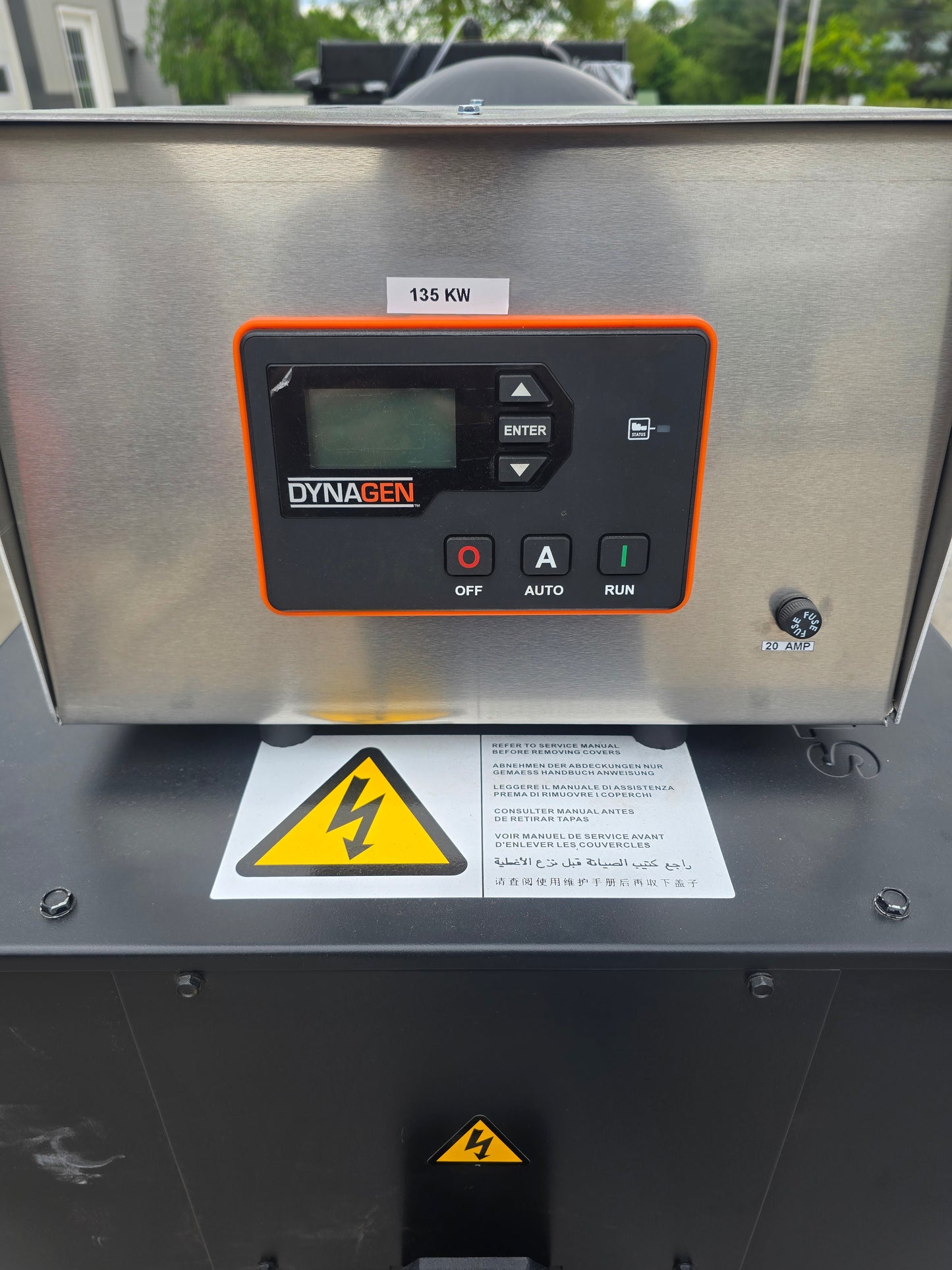 135KW NEW FPT Powered Open Skid Diesel Generator TIER 43