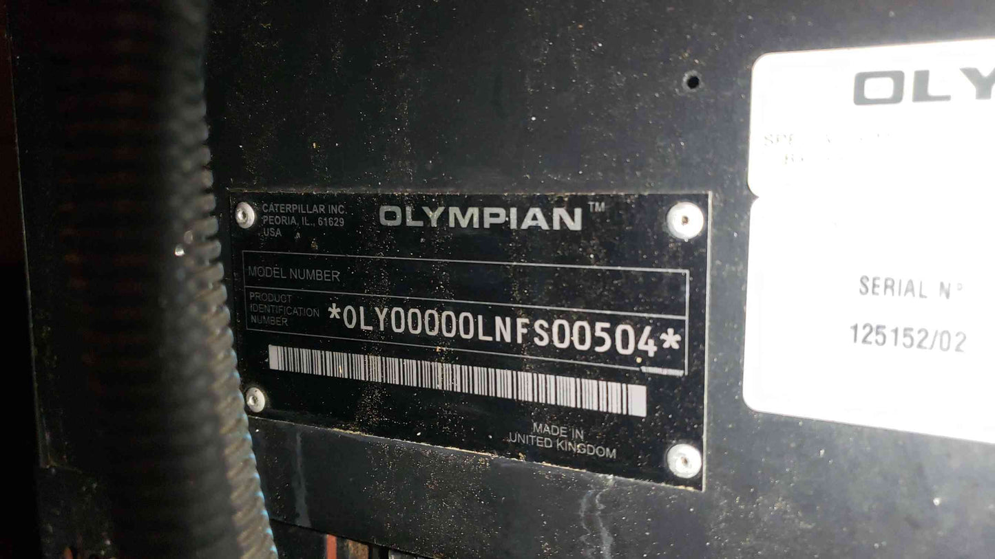 40KW Cat Olympian Ford Nat Gas LP G40F3 418 Hrs. TESTED (SKU: 107725)