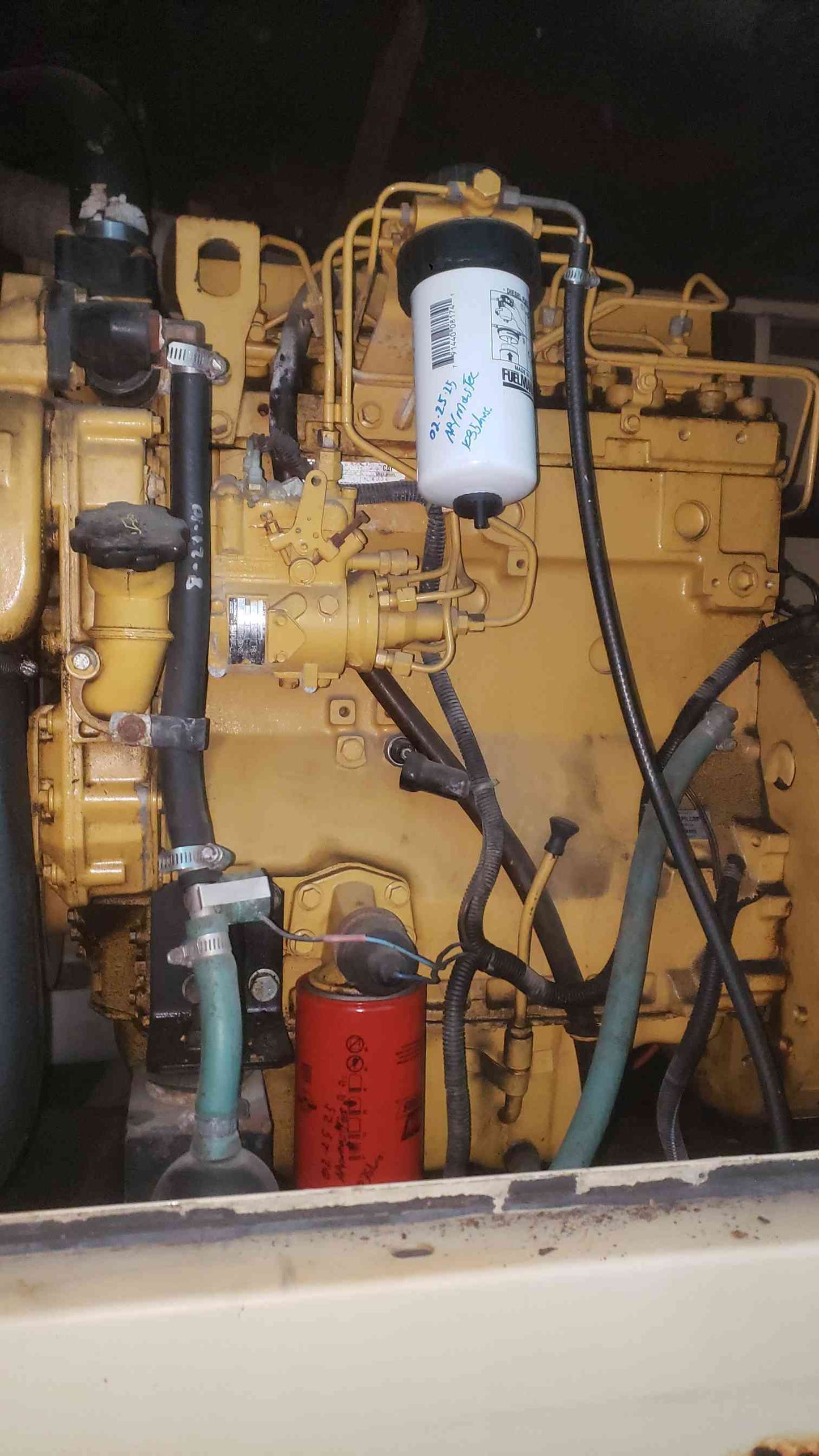 Generac 40 kW Diesel Generator 120/240V Single Phase Enclosed Subbase Tank 1067Hr