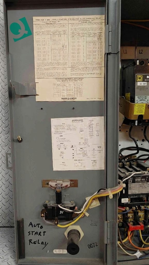 Square D Starter NEMA Size 1 Circuit Breaker 30A 1334067B(103402)