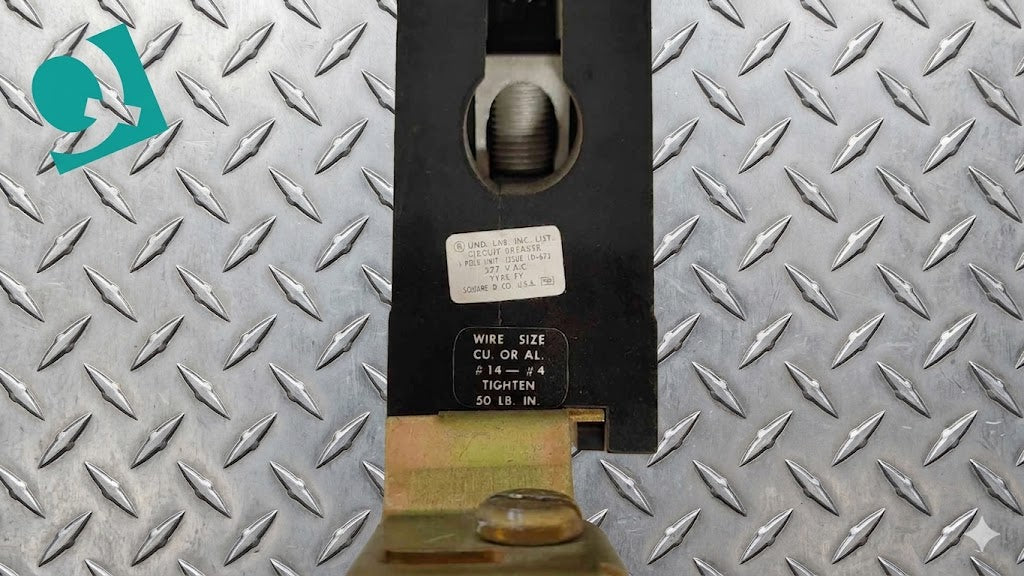Lot of 62 Square D 20A 1 Pole Circuit Breaker 277VAC LD-672(104839)