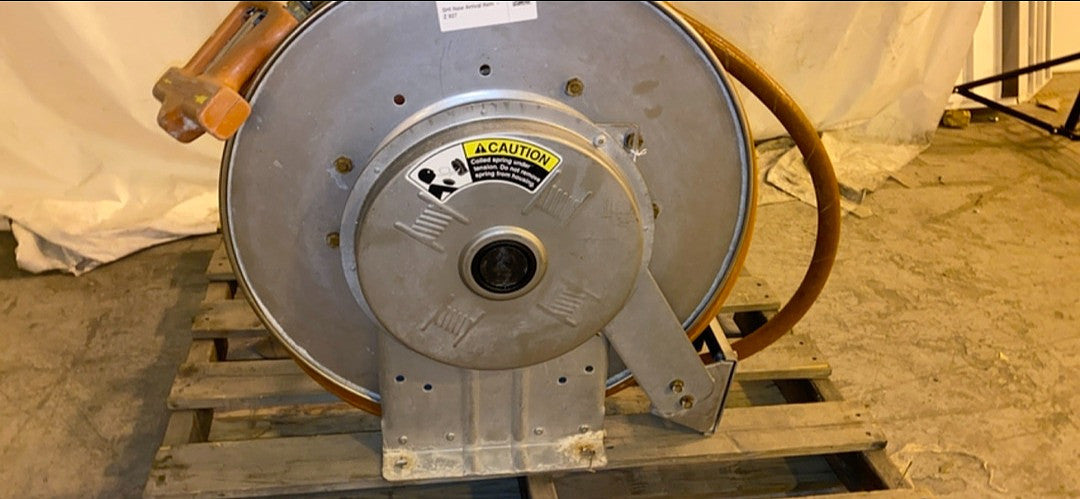 Hannay Reels with Water Hose Attached RXXN7-0020 Floor/Wall Mount(S6LLST3023)