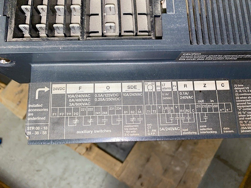 1200A MERLIN GERIN Masterpact MP12 H2 Circuit Breaker(S6LLST1567)