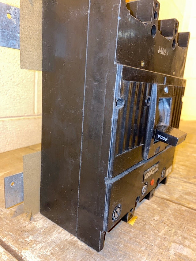 400A GE LL9119 3 Pole 6 Lug Circuit Breaker(S6LLST1384)