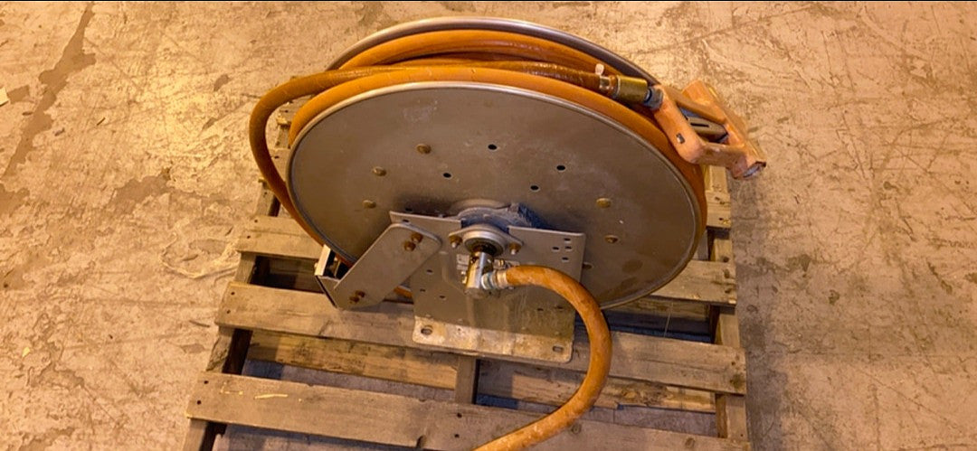 Hannay Reels with Water Hose Attached RXXN7-0020 Floor/Wall Mount(S6LLST3023)