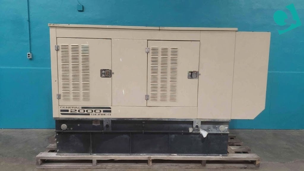 Generac 2000 Series 50kW 3.3 Daewoo Diesel Standby Generator 1PH 537Hrs TESTED (SKU: 113065)