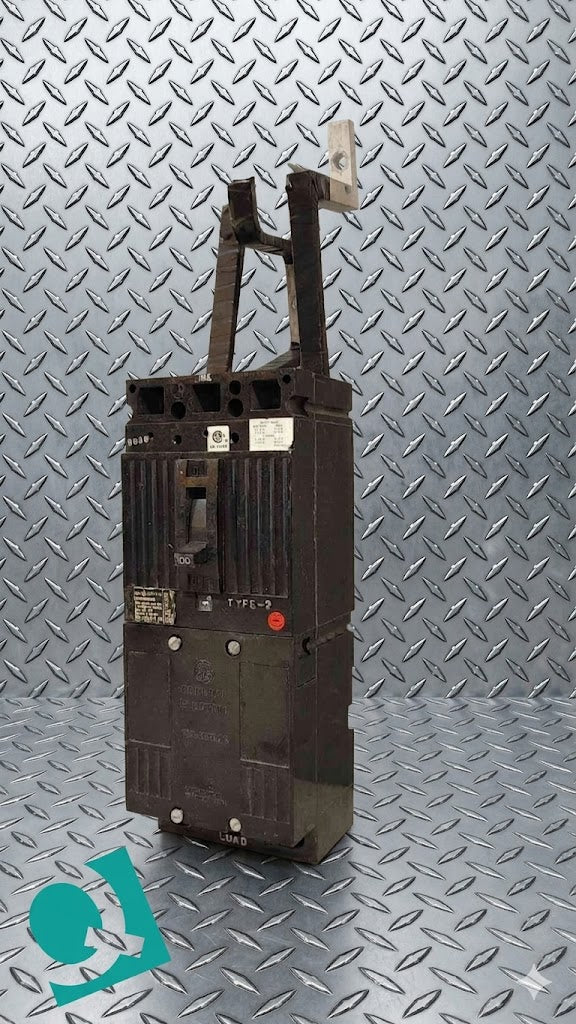 GE TriBreak 3 Pole Circuit Breaker 100A 600VAC B13100BWE09(103405)
