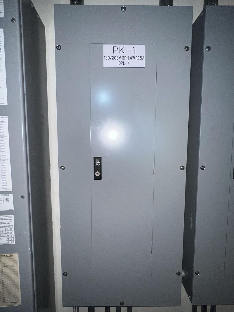 PRL1 208/120v 3PH 125A Panelboard 42 Circuit w/ Main(S6LLST13267)