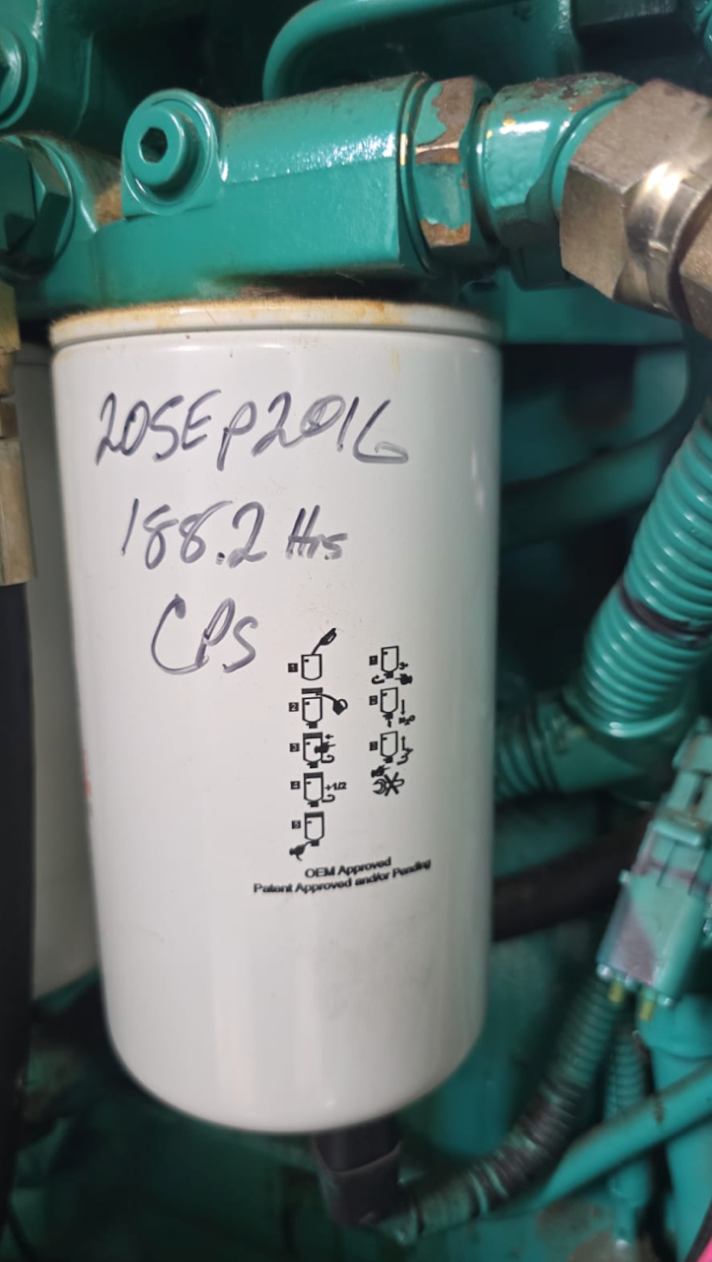 250KW Cummins Onan Diesel Generator 250DQDAA 1&3PH 188hrs '06