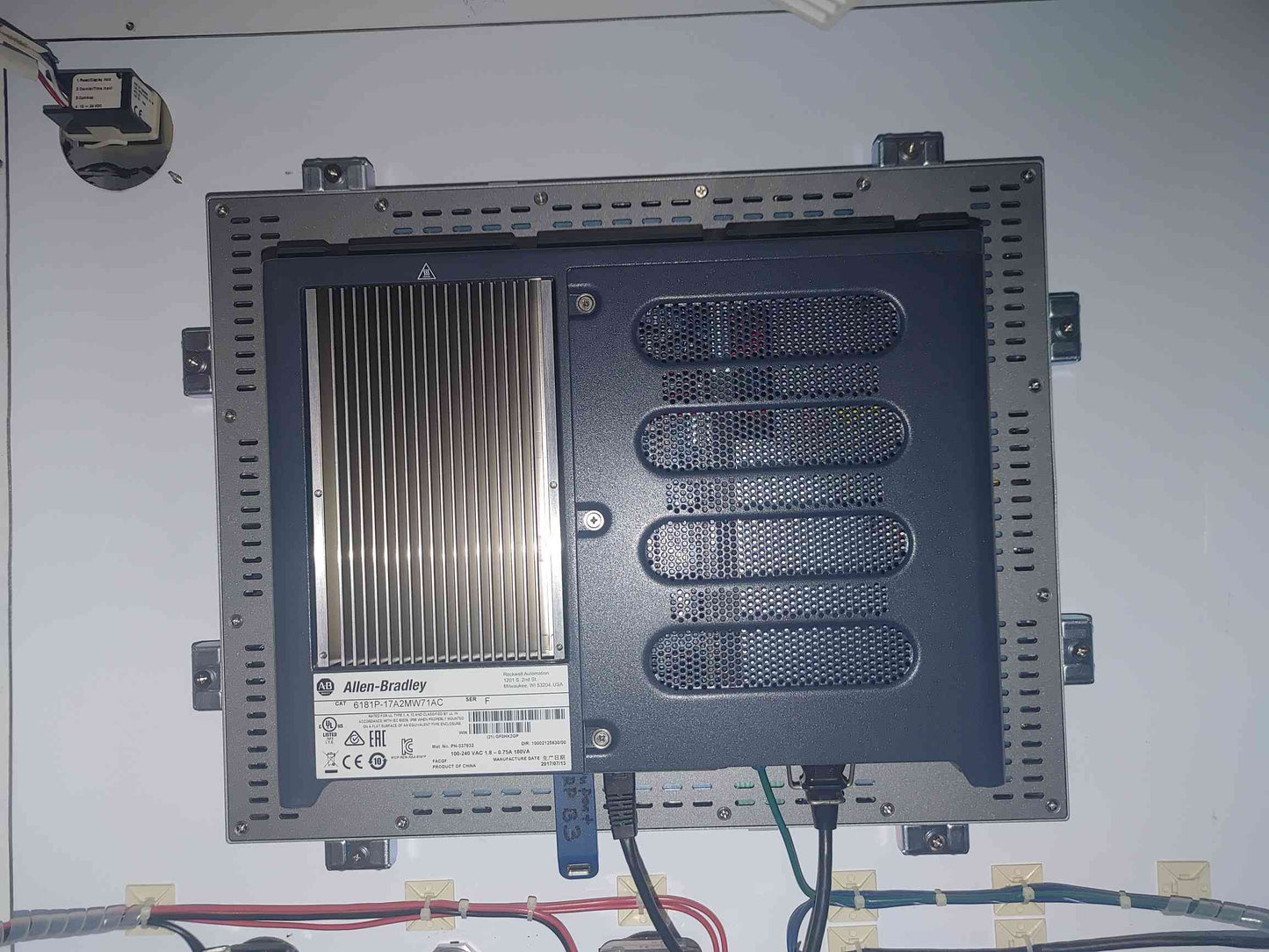 Allen-Bradley 6181P-17A2MW71AC Screen (112050)