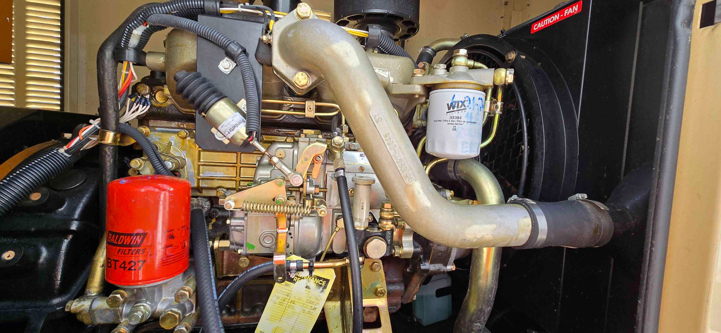 50KW Generac Generator 3.3L Daewoo Diesel 868Hrs LOAD TESTED '02