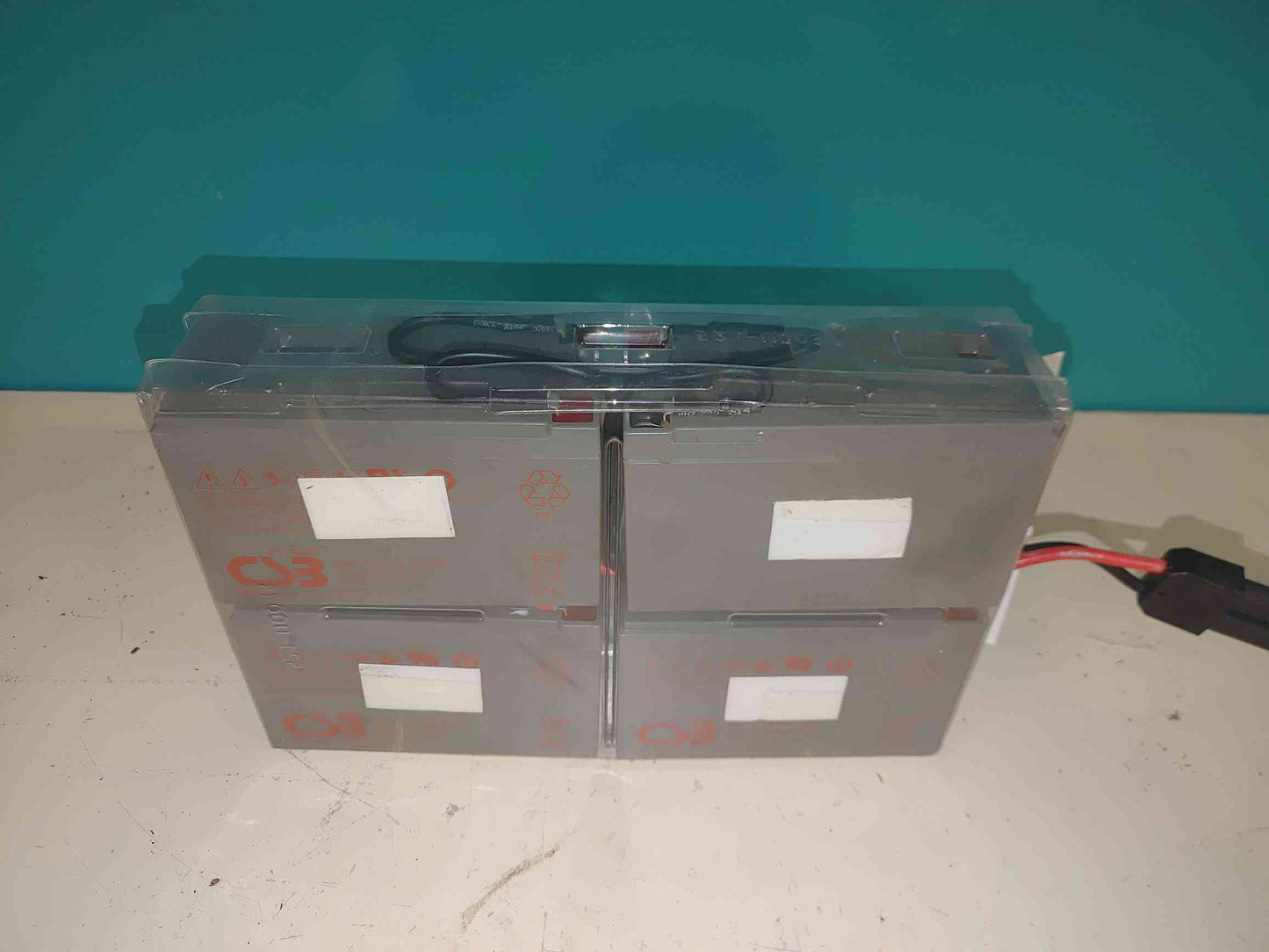 New In Box New CSB GP1272 F2FR 12V 7.2Ah 4-Pack Battery Cartridge for APC UPS Power Module