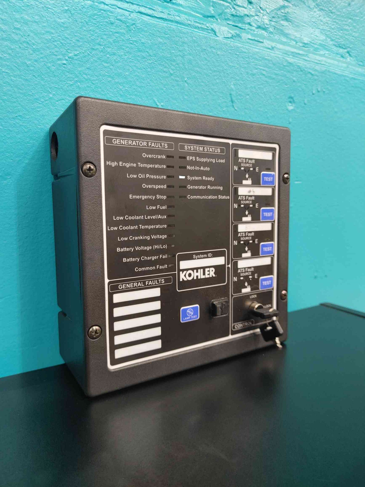 NEW Kohler GM91356-KP1 RSA III Remote Serial Annunciator Panel ATS Generator Test Control Board