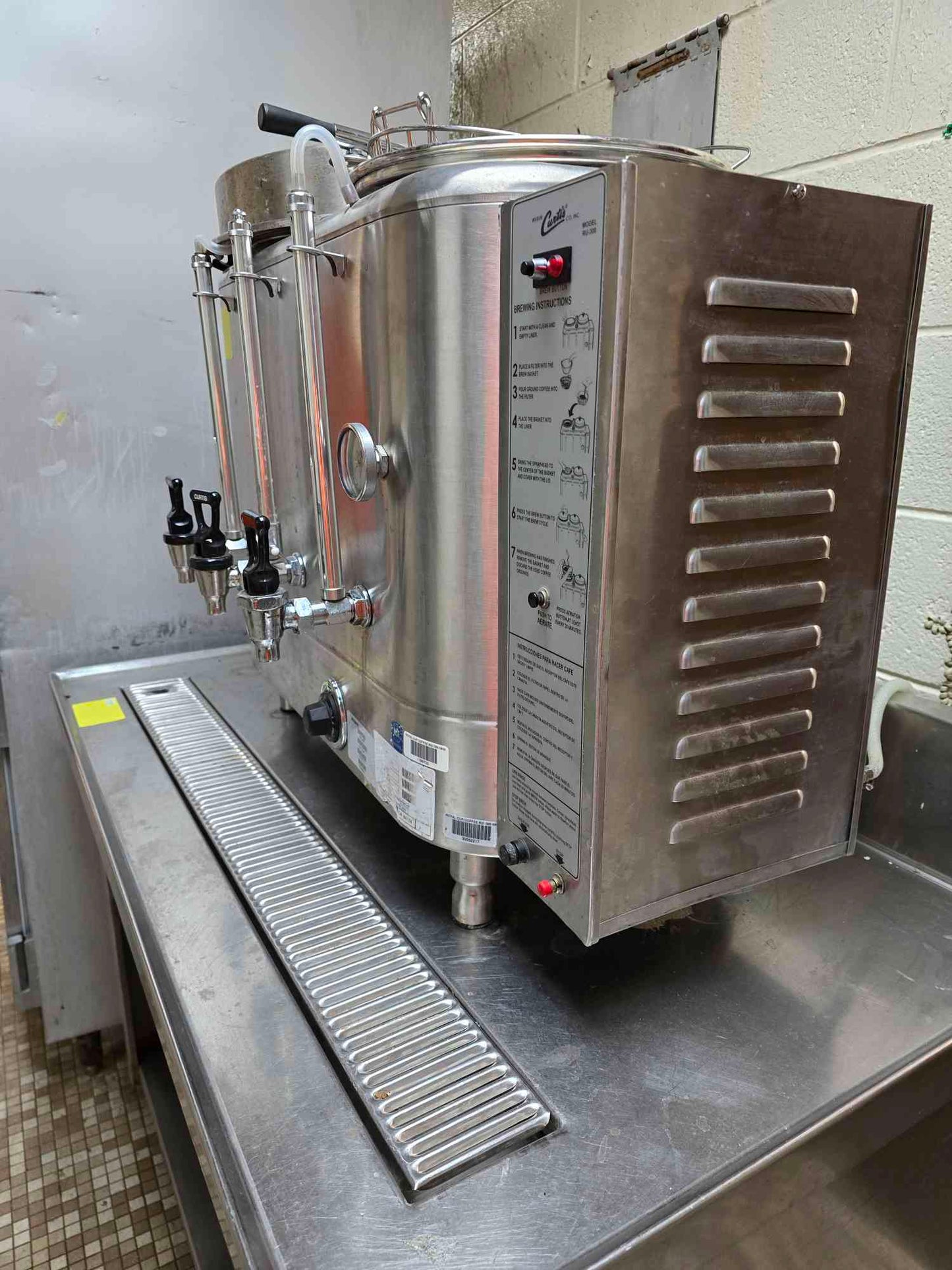 Wilbur Curtis Commercial Brewing Station