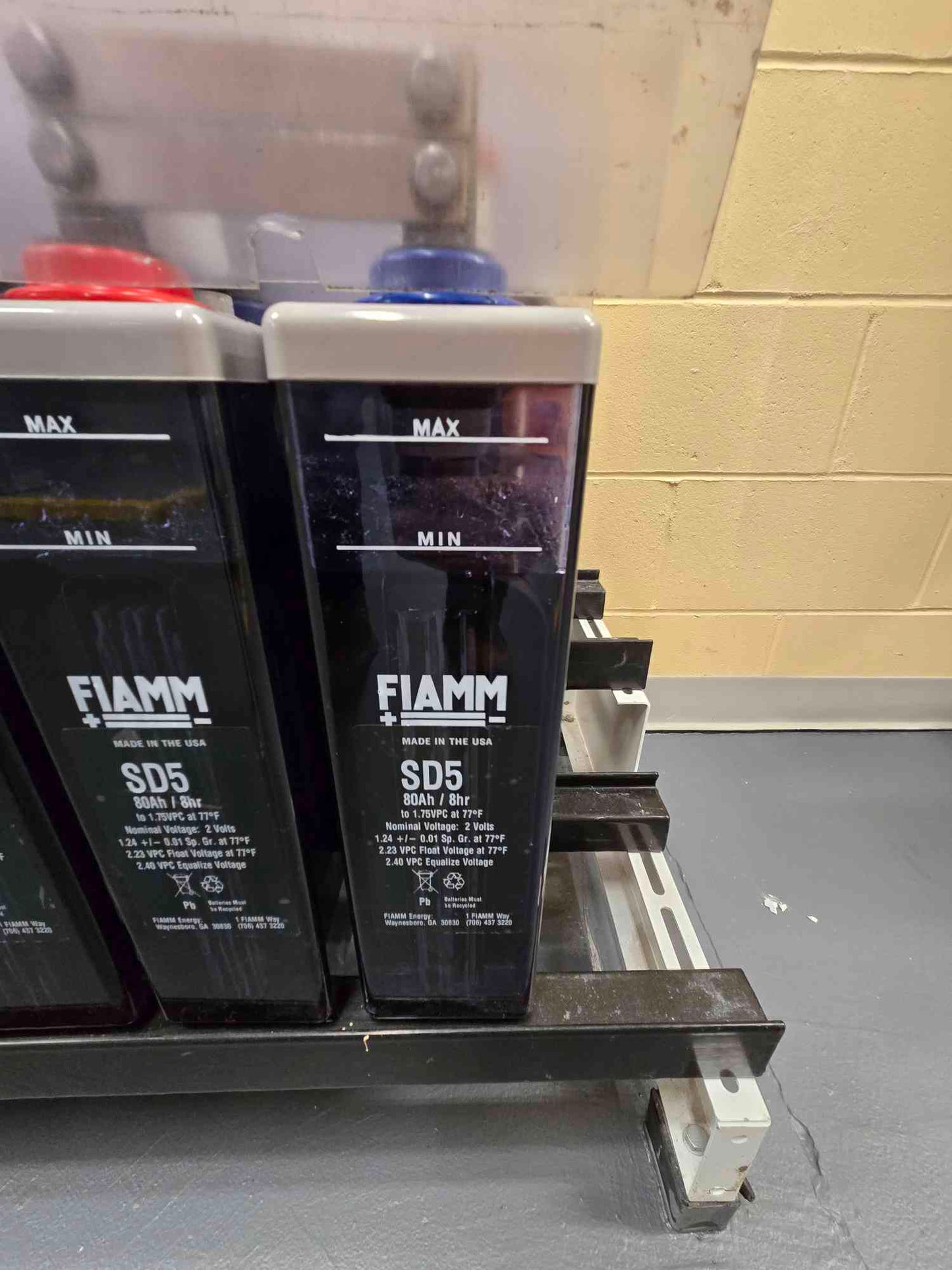 2V Fiamm Wet Cell Lead Battery SD5 80Ah