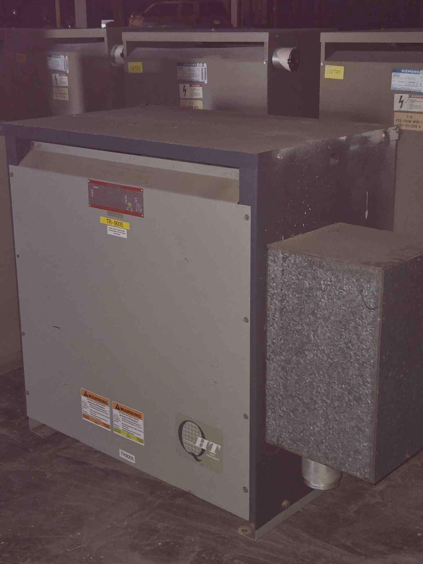 150KVA GE 9T23A3876 480v x 208/120vDry Type Transformer 3Ph 60 Cycles class AA (SKU: 112734)