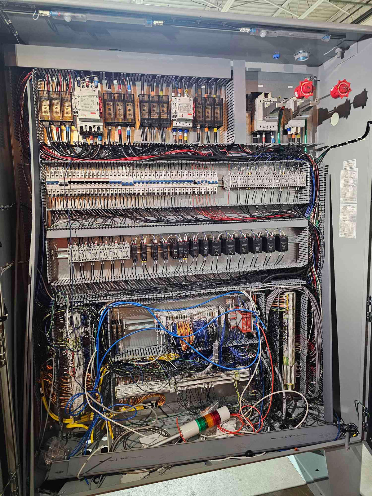 Industrial Electrical Enclosure with Double Doors w/ 2 rotary switches(SKU: 112013)
