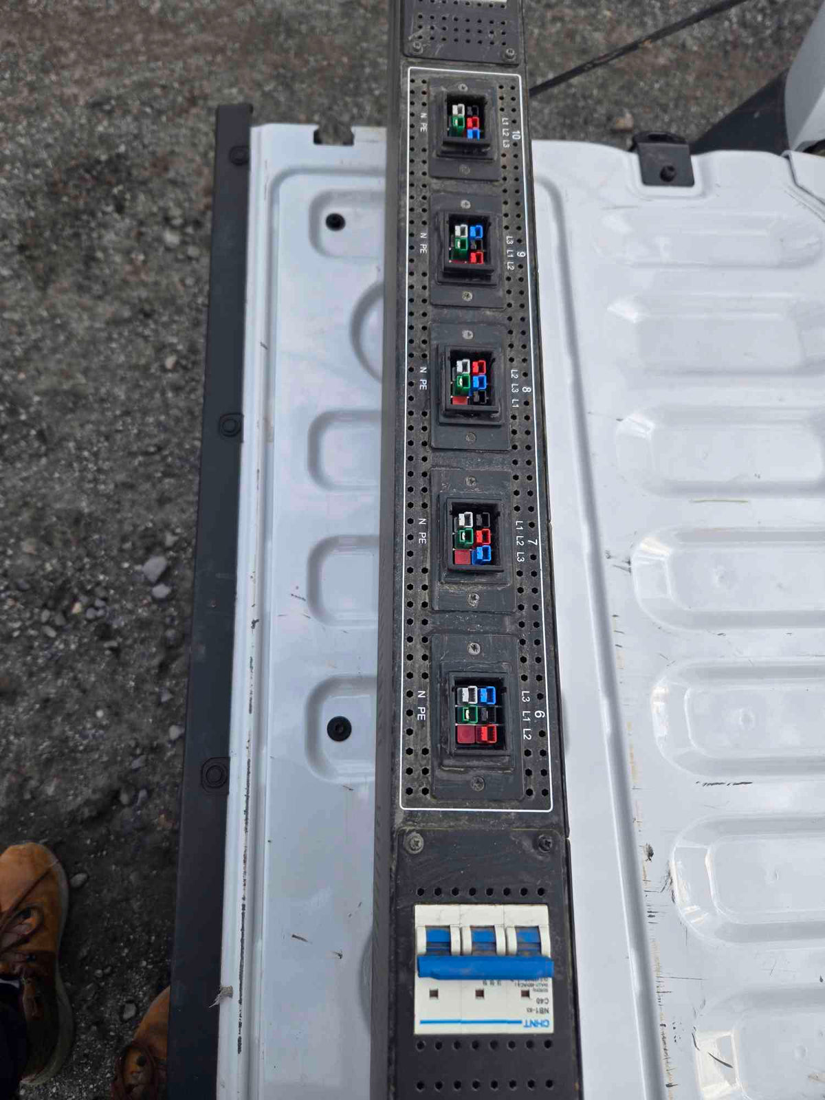 Bitfarms BITF-15O-415V-RPDU 83.1kW 480V 3-Phase 100A Smart PDU Crypto Miner Rack