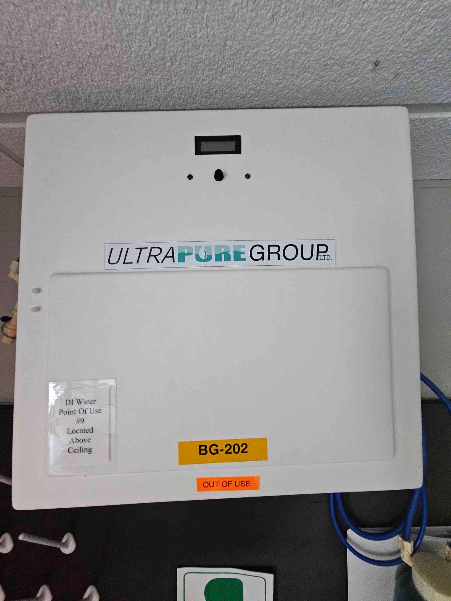 UltraPure Group Model 2035A | Deionized Water Purification System(112873)