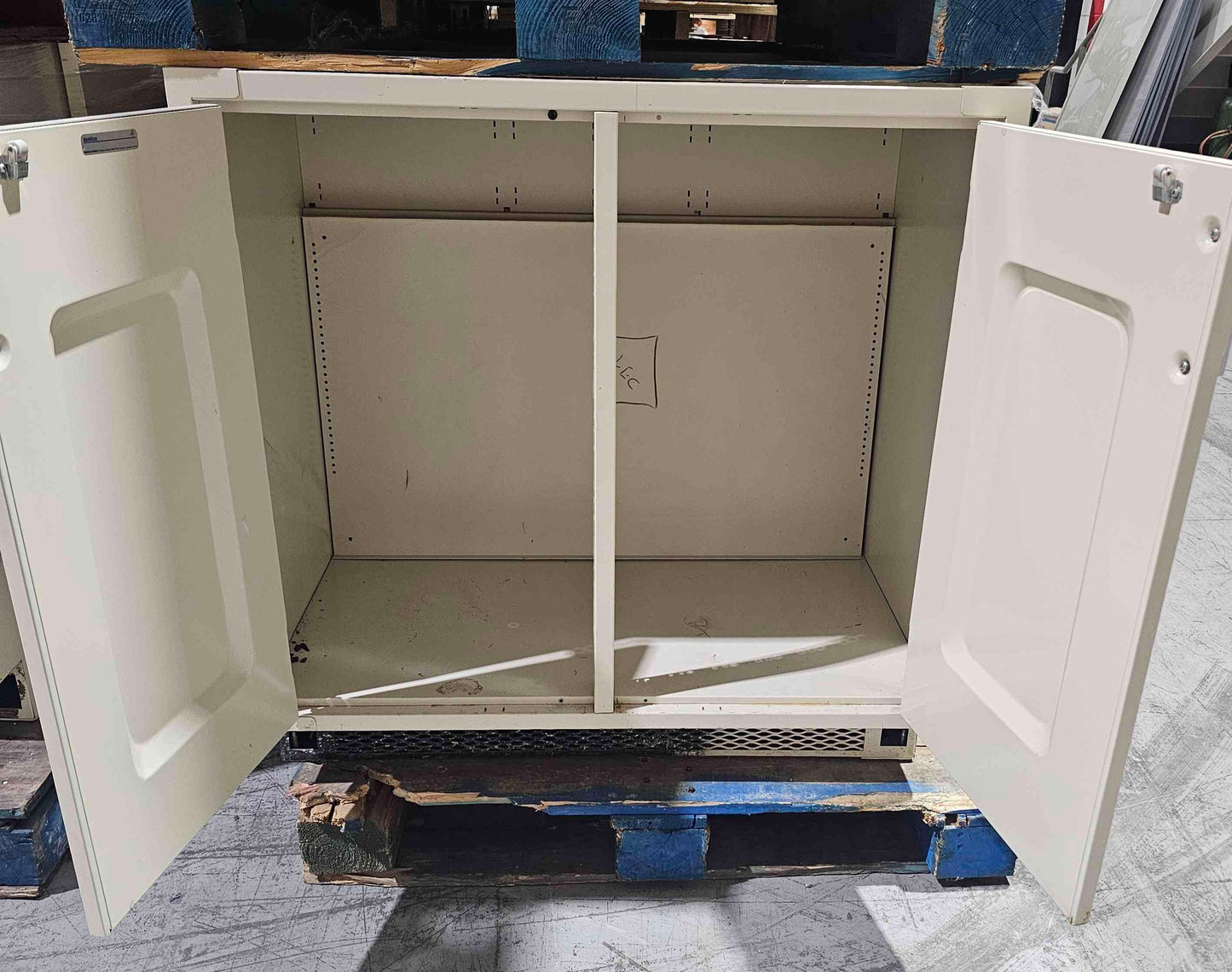 Fisher Hamilton 35.5" Two Door Standing Height Metal Casework (113686)