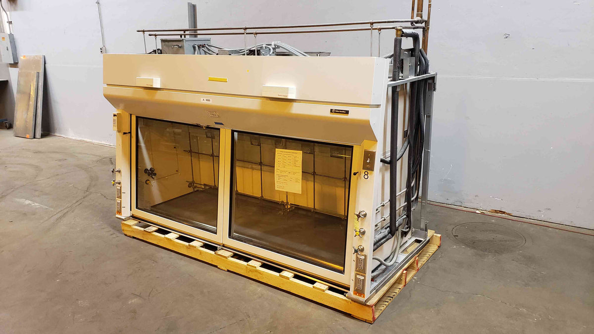 Fisher Hamilton 8' Dual Sash Fume Hood High-Performance Lab Enclosure